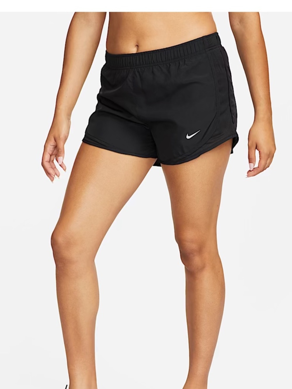 Nike tempo Black Women's Athletic Running Shorts